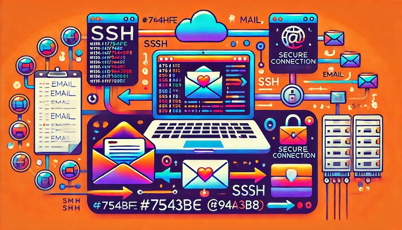 ¿Cómo enviar un correo electrónico vía SSH?