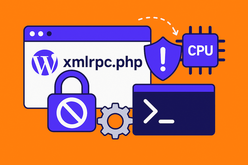 Cómo bloquear xmlrpc.php en WordPress: Guía para reducir CPU y prevenir ataques